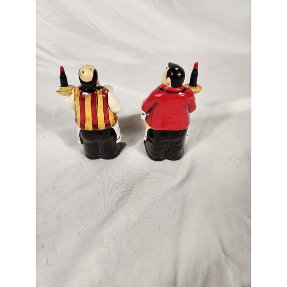 Rare CIC French Waiters Salt and Pepper Shakers - Picture 2 of 4